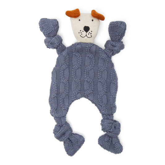 Dog Comforter Cuddle Cloth in Blue