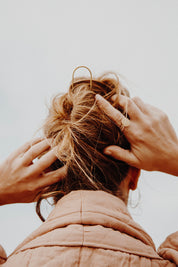 Minimal Brass Hair Pin