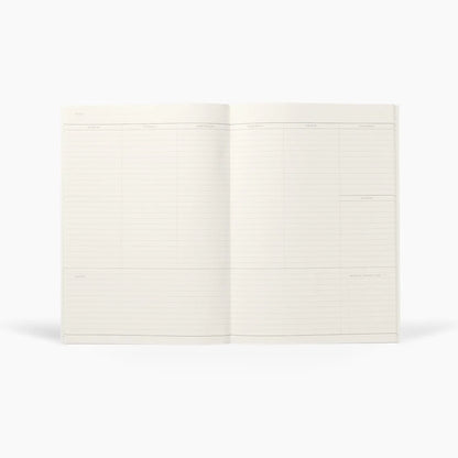 Milo Weekly Planner in Dark Green