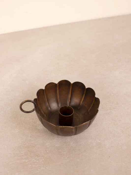 Scallop Candle Holder