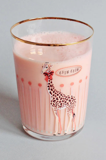 Giraffe Hi Ball Glass 'Cocktail Hour'
