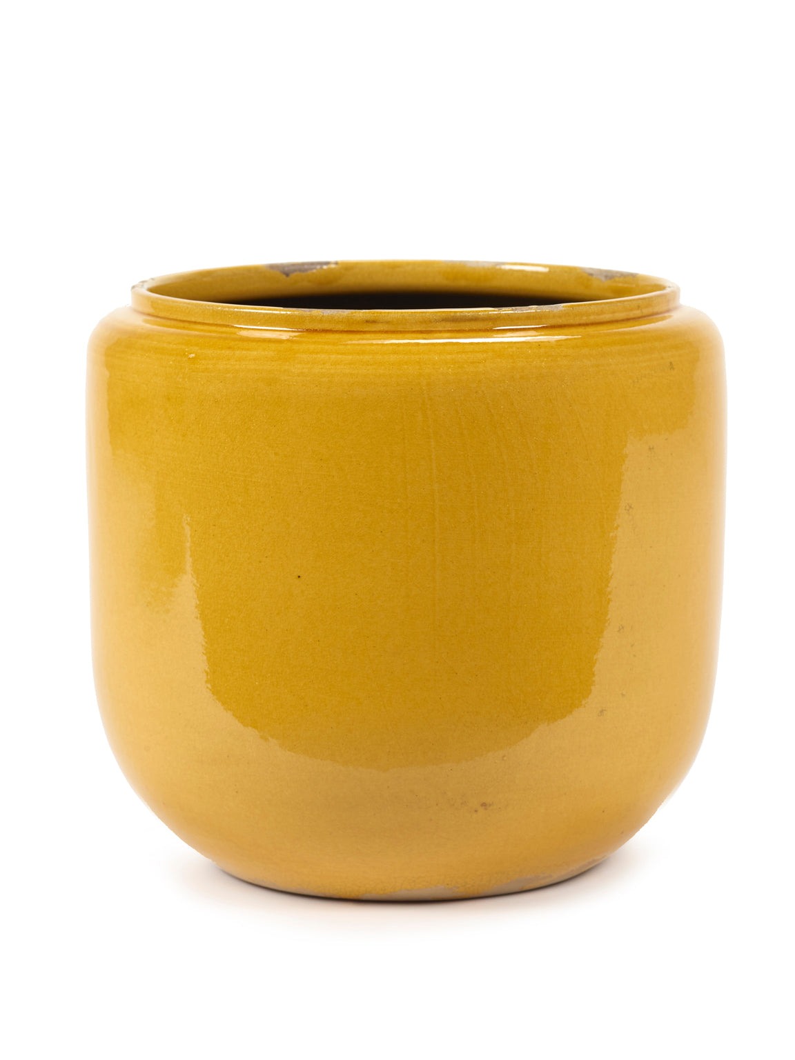 Honey Glazed Ceramic Pot by Serax