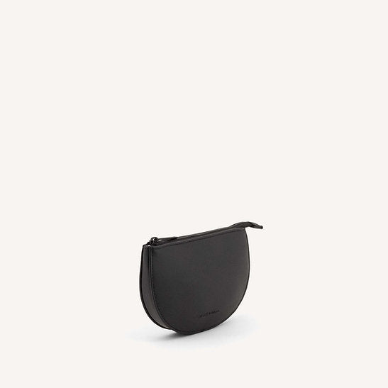 Mondotō Half Moon Wallet in Black