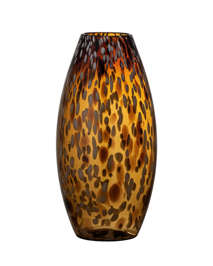 Daraz Vase in Brown Glass