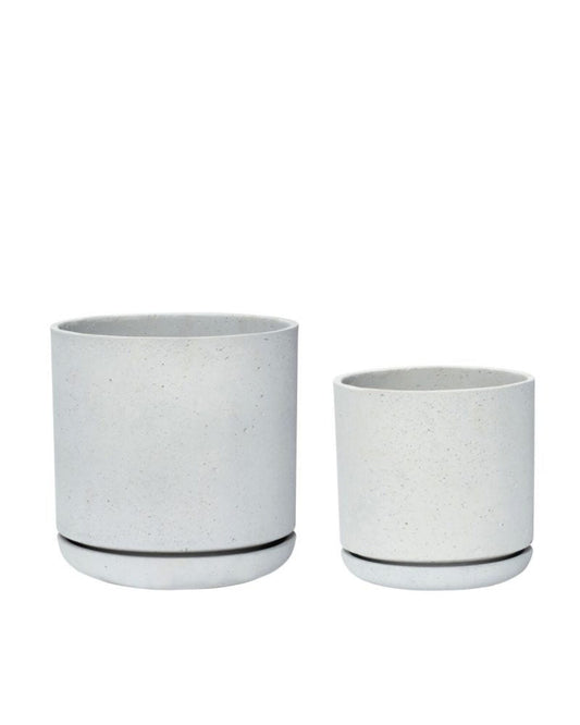 Terrace Plant Pot in Grey