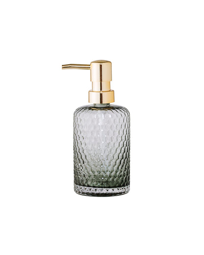 Hyben Soap Dispenser in Grey Glass