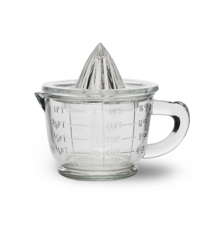 The Every Space glass juicer and measuring jug by Garden Trading