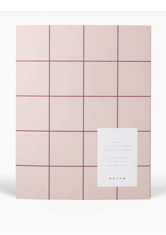 Uma Notebook, Large in Rose