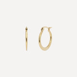 Quay Hoop Earrings  | Waterproof PDA Gold Stainless Steel