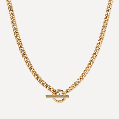 The Every Space stainless steel waterproof Sail necklace by Nula