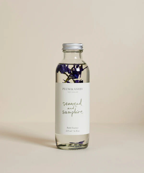 The Every Space Seaweed and Samphire Bath Essence enriched with natural coconut oil by Plum & Ashby