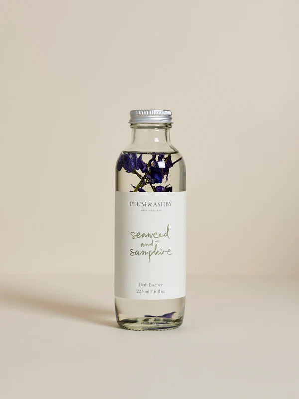 The Every Space Seaweed and Samphire Bath Essence enriched with natural coconut oil by Plum & Ashby