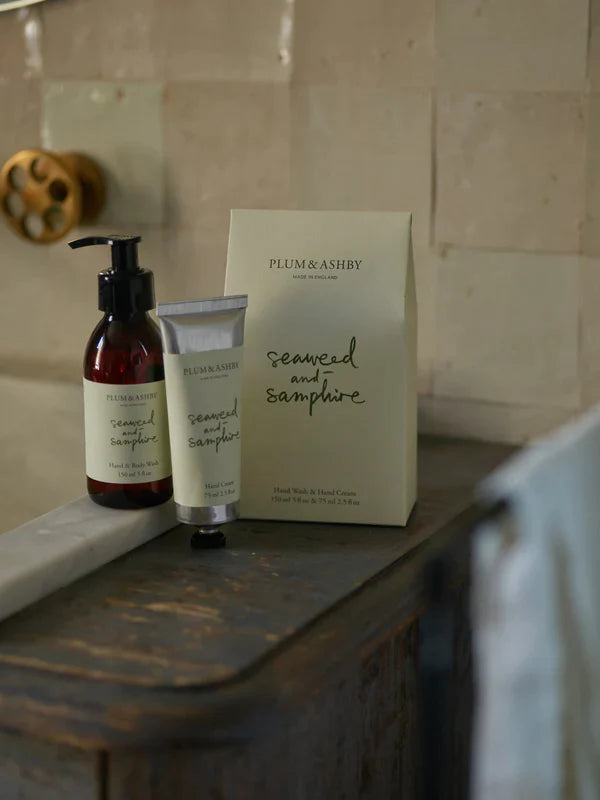 Wash & Hand Cream Duo Gift Set Seaweed and Samphire