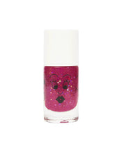 Sheepy Pink Glitter water-based nail polish by Nailmatic, featuring a cartoon character design on the label.