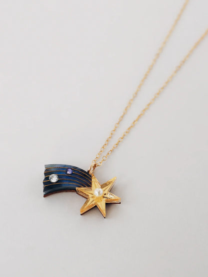 Shooting Star Necklace