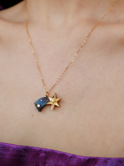 Shooting Star Necklace