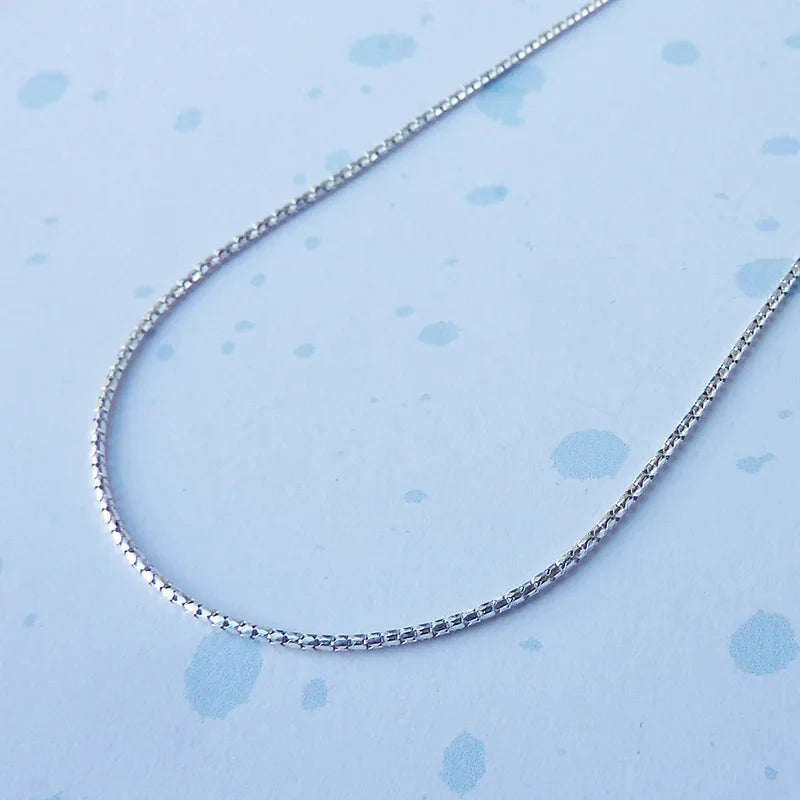 The Every Space sterling silver Beam necklace by Custom Made UK