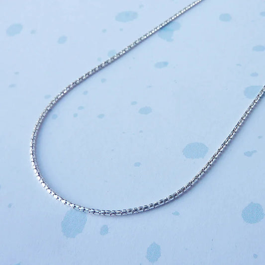 The Every Space sterling silver Beam necklace by Custom Made UK