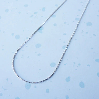 The Every Space sterling silver Beam necklace by Custom Made UK