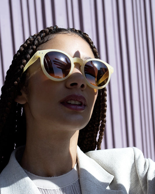 Sunglasses ‘Glossy Ivory’ #M