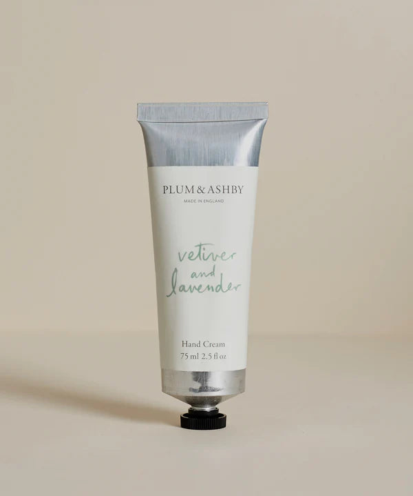 Vetiver and Lavender Hand Cream by Plum & Ashby