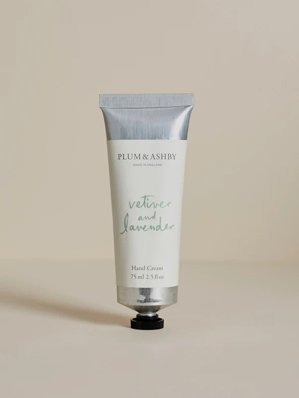 Vetiver and Lavender Hand Cream by Plum & Ashby