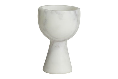 White Marble Egg Cup by Nordal