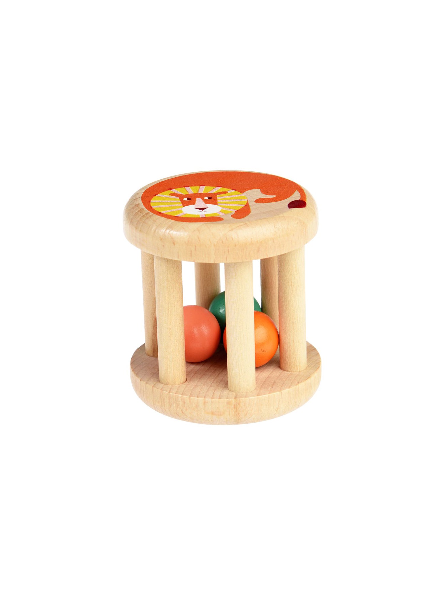 Wooden Rattle for Children by Wild Wonders