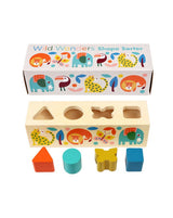 Wooden Shape Sorter | Toddler Toy