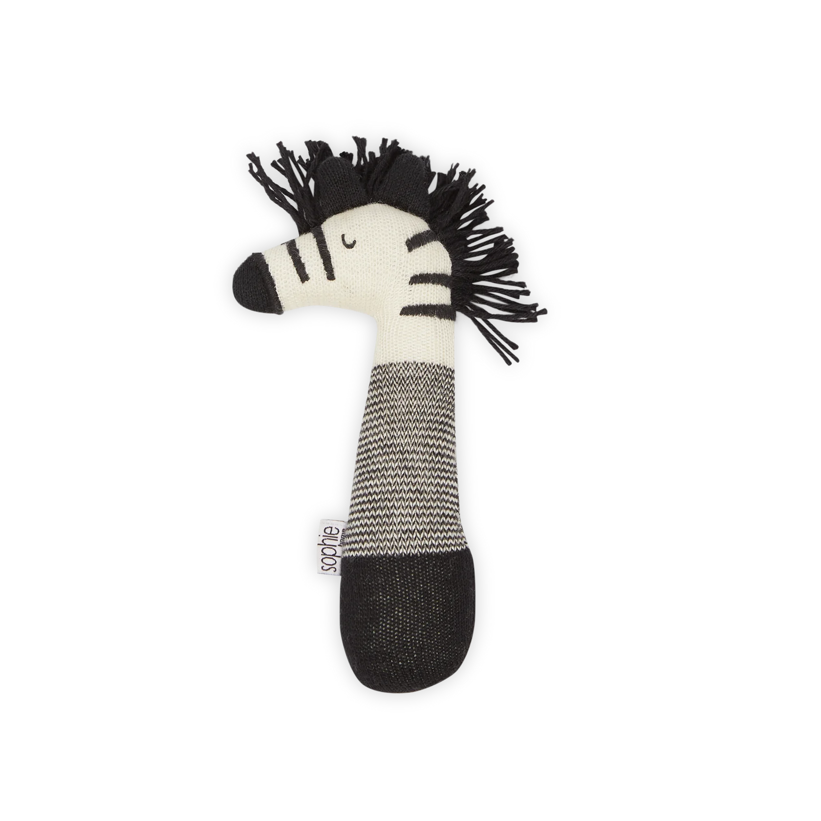 Zebra Rattle by Sophie Home 